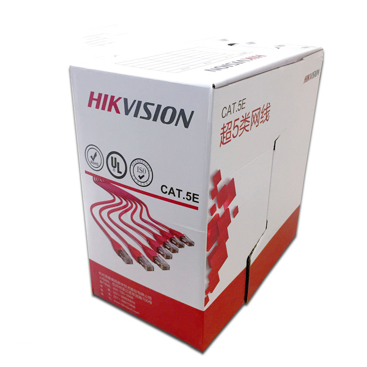 海康威视0.5 超五类网线 海康DS-1LN5E-S/E网线无氧铜网线8芯05
